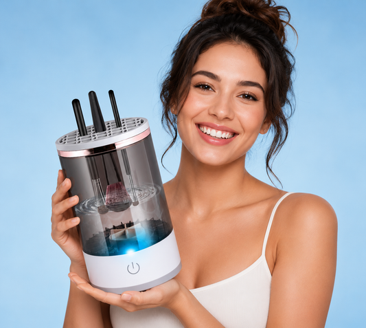 SilkBrush Pro: Higiene profesional para maquillaje diario